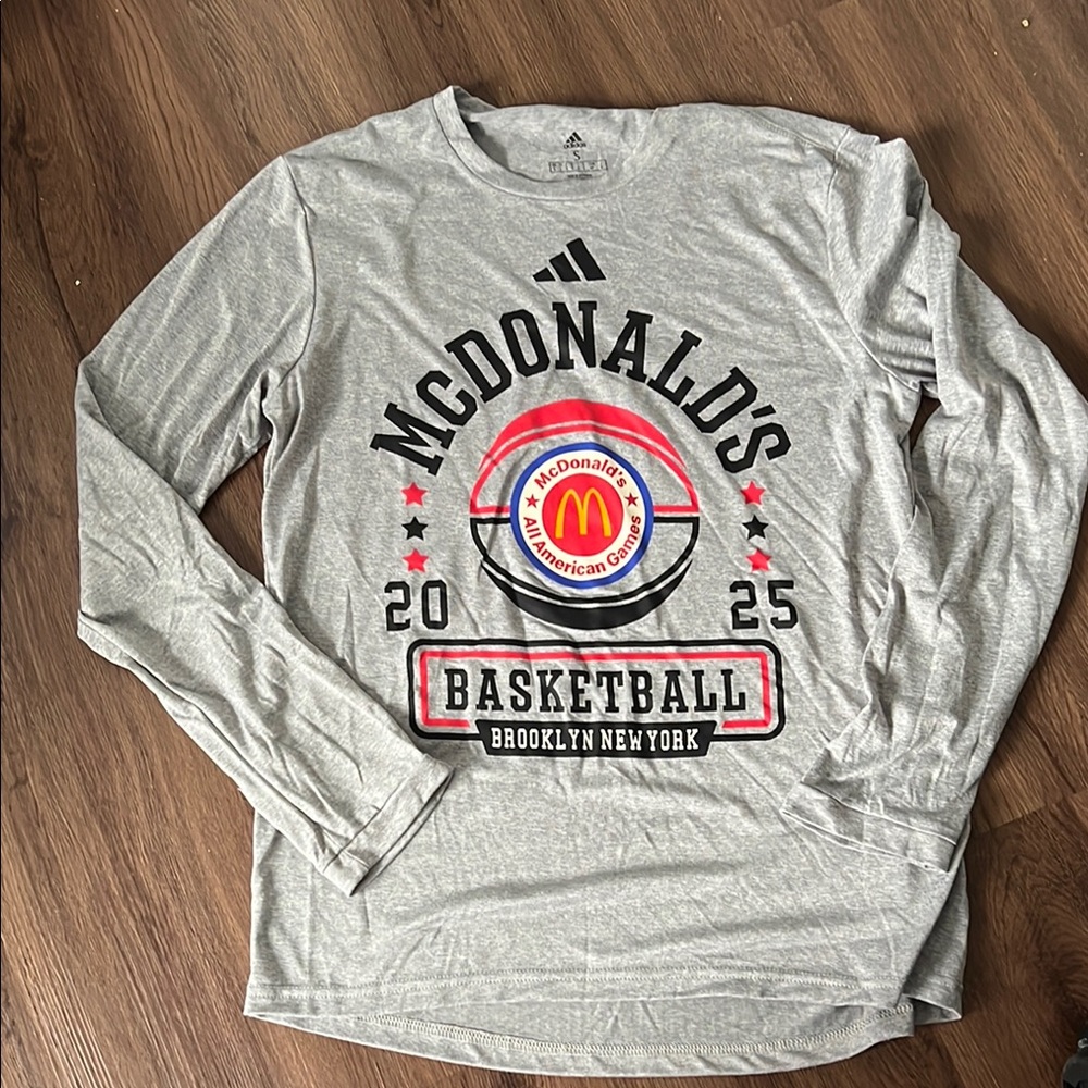 Adidas McDonald’s All-American Game 2025 Long Sleeve Shirt